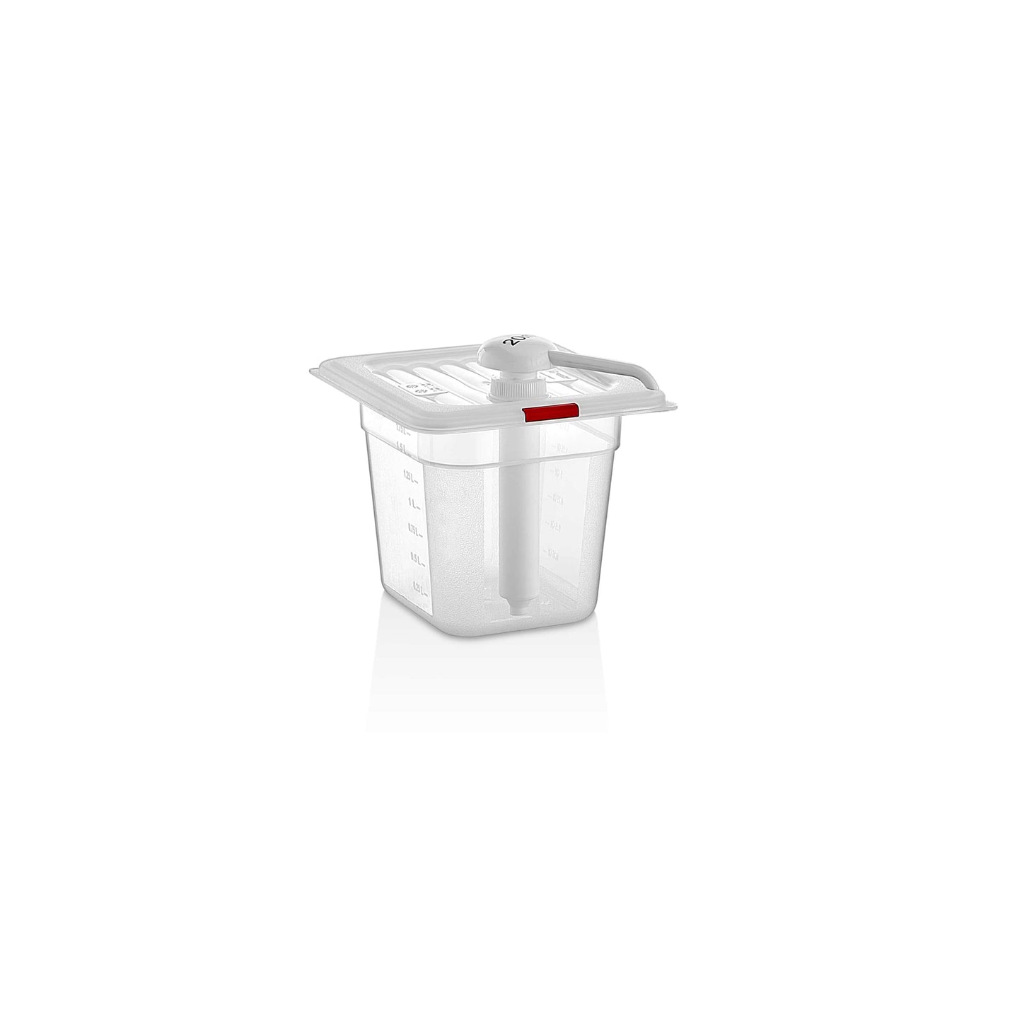 Saucenspender transparent, 2 Liter